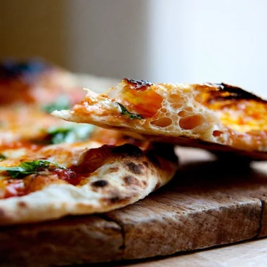 Simple homemade pizza dough made with four easy ingredients