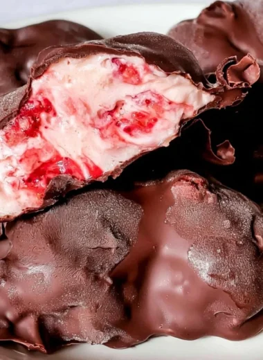 Cozy chocolate banana oat bites in a bowl, ideal for a healthy snack.